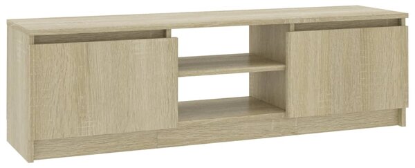 TV Cabinet Sonoma Oak 120x30x35.5 cm Engineered Wood