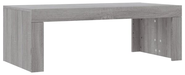 Coffee Table Grey Sonoma 102x50x36 cm Engineered Wood