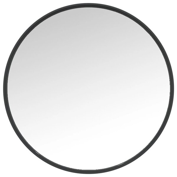 Wall Mirror Black 50 cm