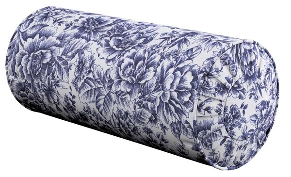 Bolster cushion with pleats