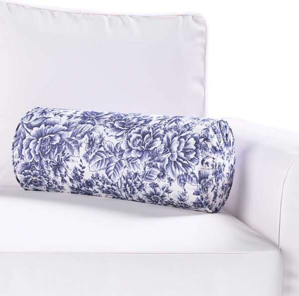 Bolster cushion with pleats