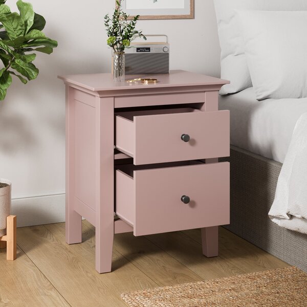 Lynton 2 Drawer Bedside Table