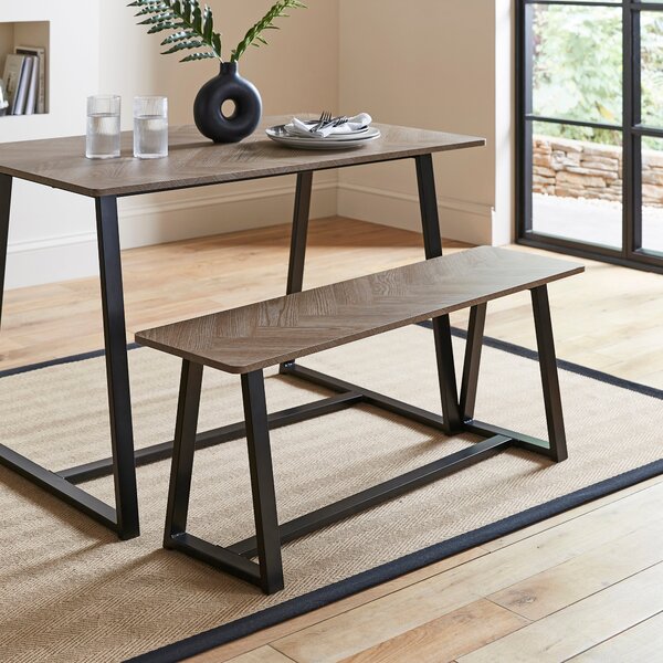 Maven 4 Seater Dining Table and Bench Set