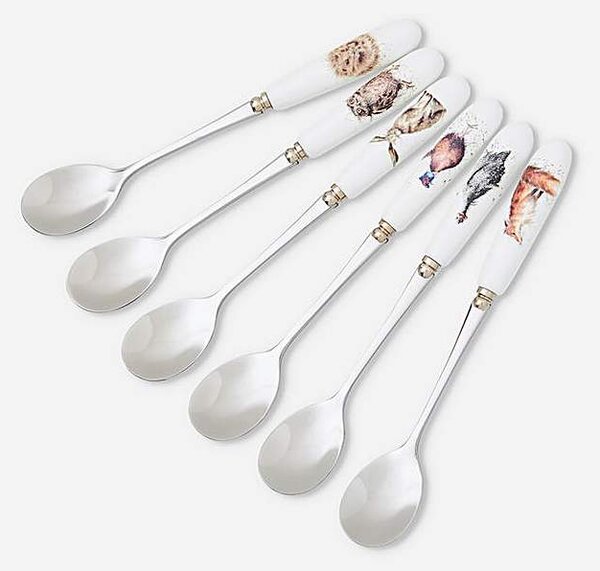 Wrendale Set of 6 Tea Spoons