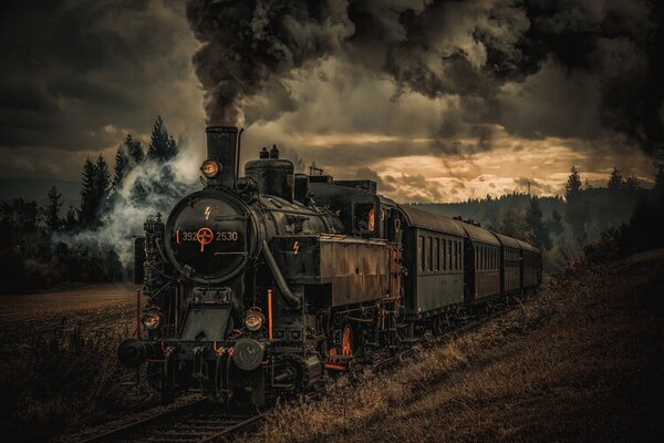 Photography Gold digger train, Hubert Bichler