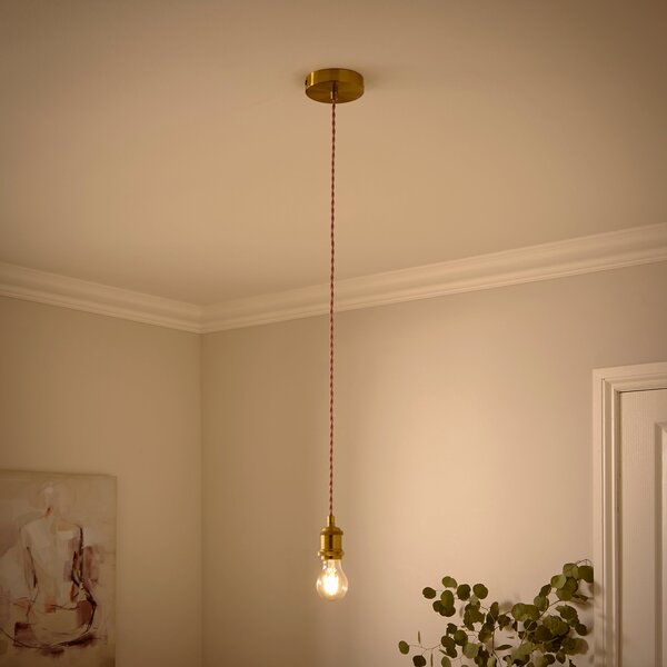 Charlie Industrial Adjustable Pendant Flex Ceiling Light Cable