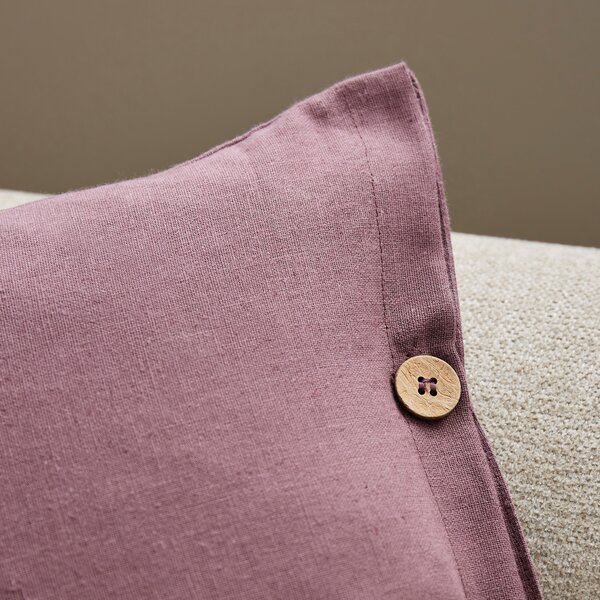 Cotton Linen Square Cushion Cover