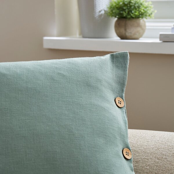 Cotton Linen Square Cushion Cover