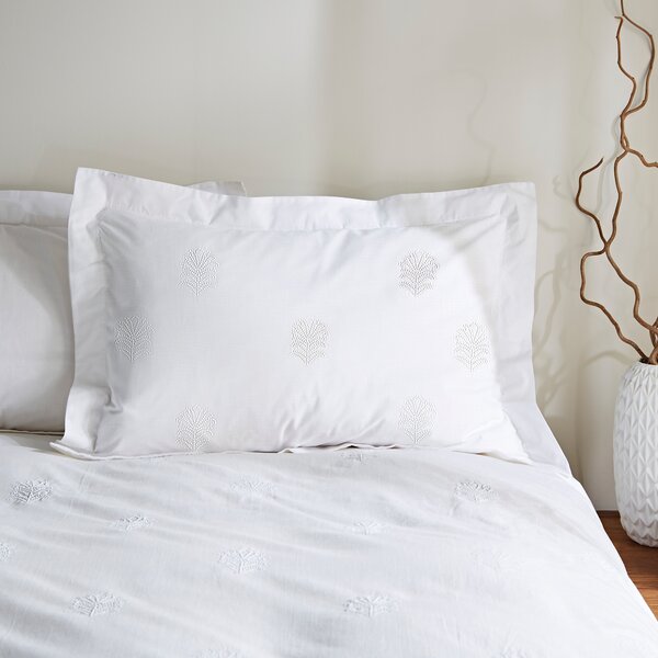 Salcombe Oxford Pillowcase White