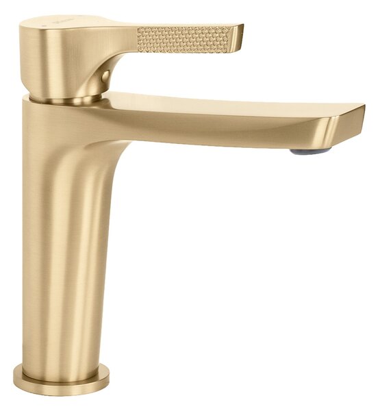 Bathroom faucet PREMIUM Rea Maxim Brush Gold Low
