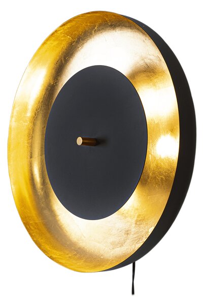 By Rydéns Shelby wall lamp 50 cm Black-gold