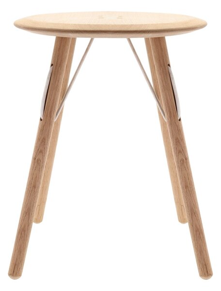 Villa Collection Barv side table 55xØ45 cm Untreated solid oak