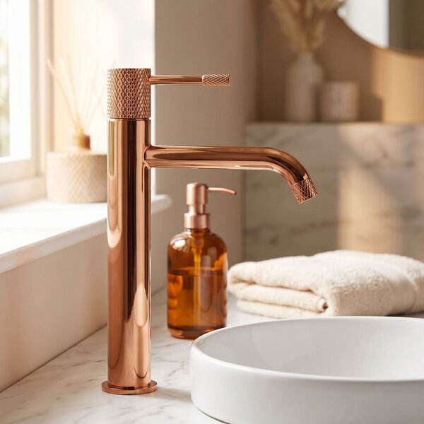 Bathroom faucet Rea Venti Copper High