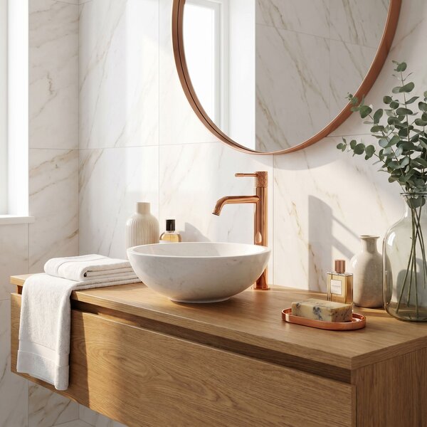 Bathroom faucet Rea Venti Copper High