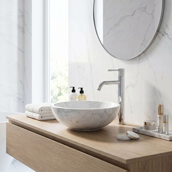 Bathroom faucet Rea Venti Chrome High