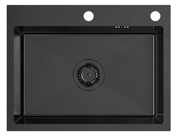 Stainless steel sink LUKE 110 WORKSTATION Black