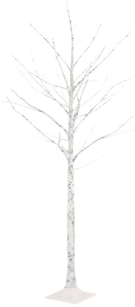 LED White Birch Tree Warm White 96 LEDs 180 cm