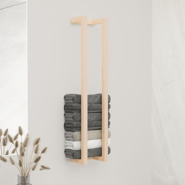 Towel Rack 23x18x110 cm Solid Wood Pine