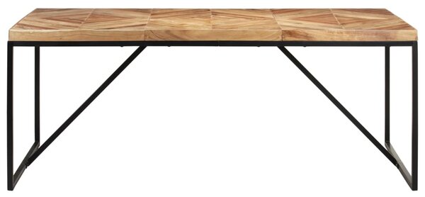 Dining Table 180x90x76 cm Solid Acacia and Mango Wood