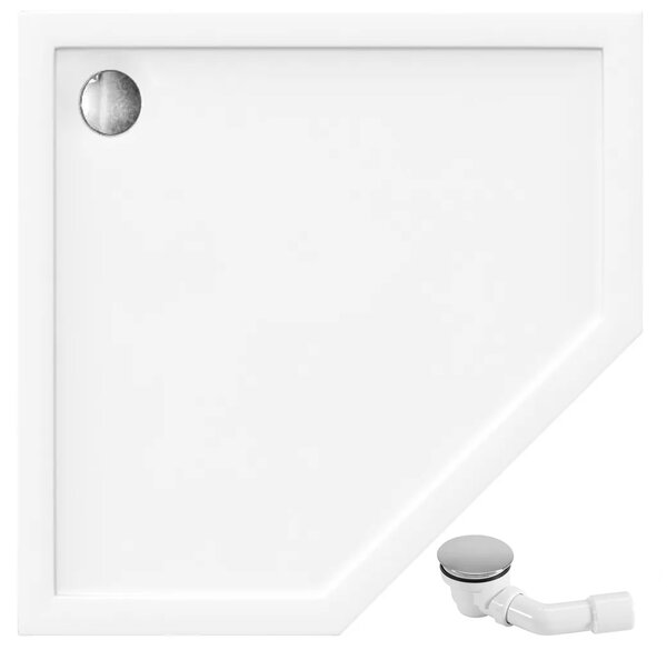 Shower enclosure DIAMOND 90x90 COPPER BRUSH