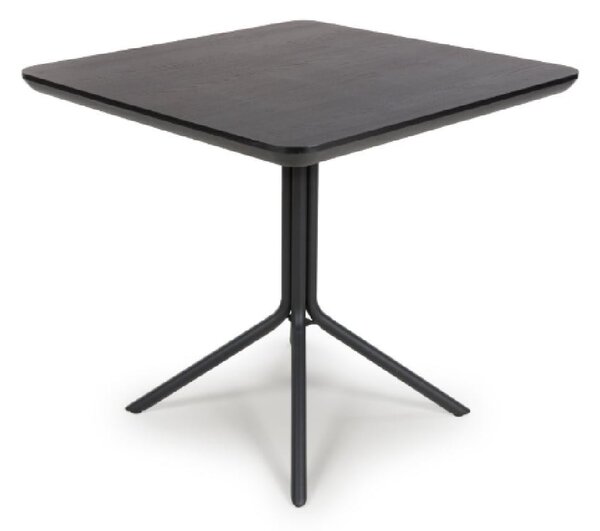 Beloit Wooden Square Dining Table In Black