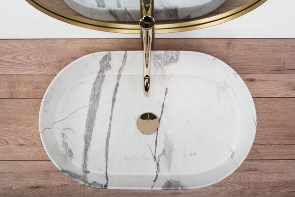 Countertop washbasin Rea Nadia 60 Sand