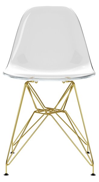 Coco Set of 2 Dining Chairs Gold