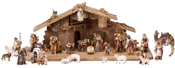 Nativity of the Holy Night with 29 figurines RA