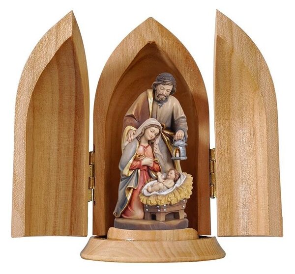 Holy Night crib in niche