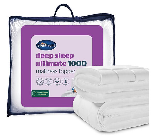 Silentnight Luxury Deep Sleep Ultimate Mattress Topper, Single