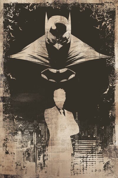 Art Poster Batman - Silhouettes, (26.7 x 40 cm)