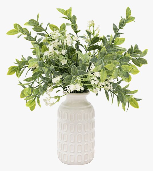 Faux Meadow Foliage in Vase