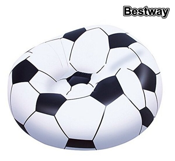 Inflatable Puff Bestway Multicolour 114 x 112 x 71 cm Football