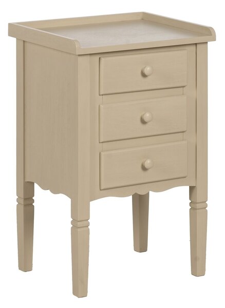 Nightstand Cream 43 x 33 x 66 cm