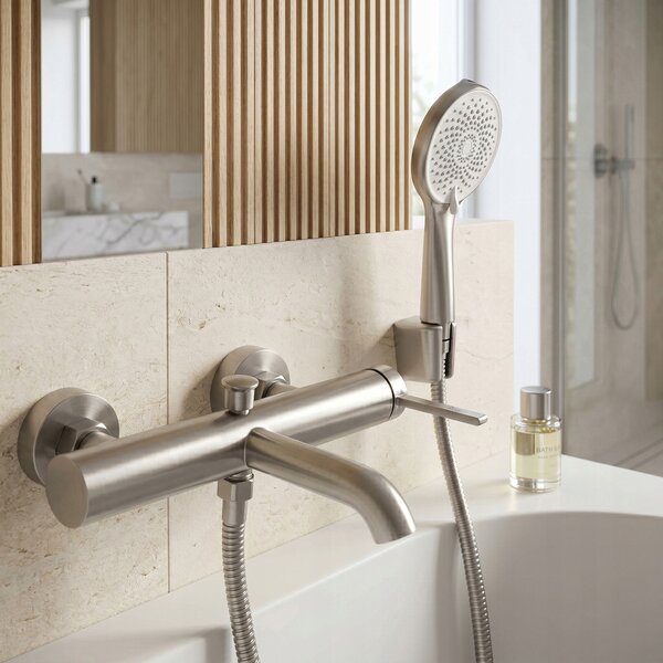 Shower hose Rea Brush Nickel 150 cm