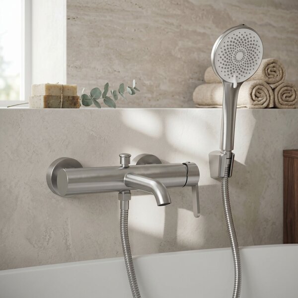 Bath faucet REA Ontario Side Brush Nickel