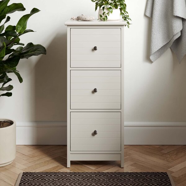 Nautical 3 Drawer Unit Natural