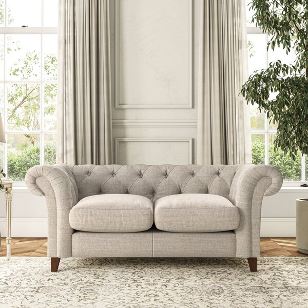 Pimlico Large 2 Seater Sofa Chunky Tonal Weave Natural