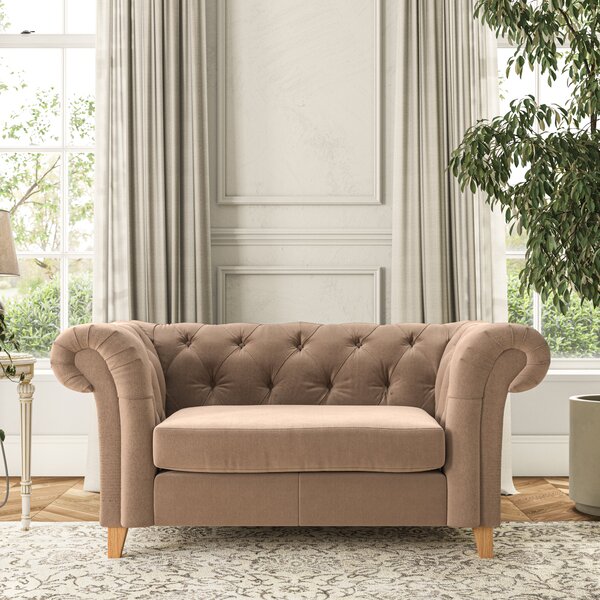 Pimlico Snuggle Chair House Velvet Taupe