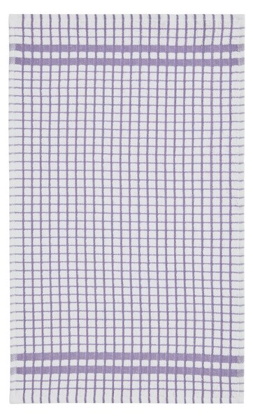 Portobello Lilac Recycled Cotton Tea Towel Lilac