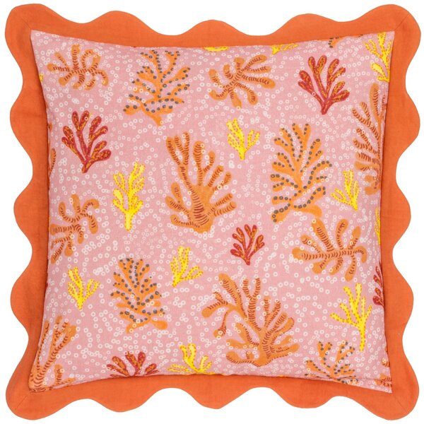 Coral Cushion Orange