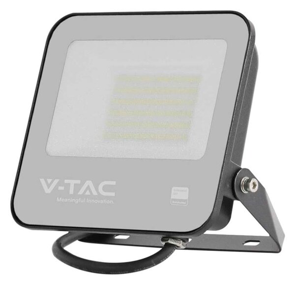 V-TAC 50W LED Floodlight Outdoor Wall Light Black