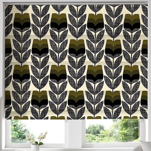 Orla Kiely - Rose Bud Roman Blind Moss