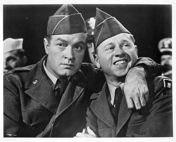 Photography Bob Hope And Mickey Rooney In 'Off Limits', Archive Photos