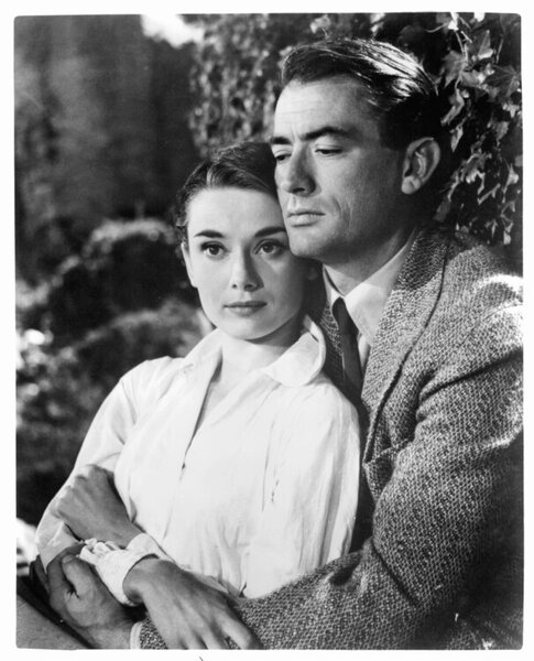 Photography Audrey Hepburn And Gregory Peck In 'Roman Holiday', Archive Photos