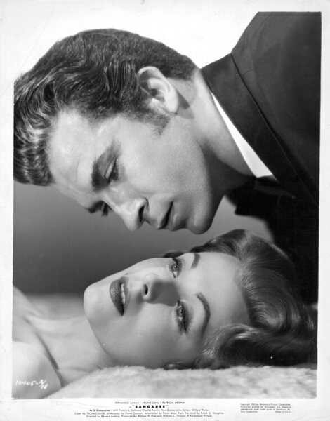 Photography Arlene Dahl And Fernando Lamas In 'Sangaree', Archive Photos