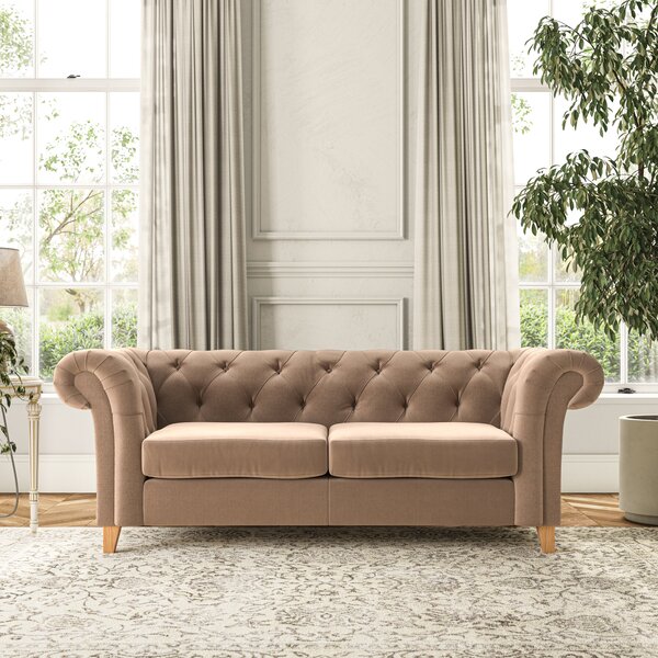 Pimlico 3 Seater Sofa House Velvet Taupe