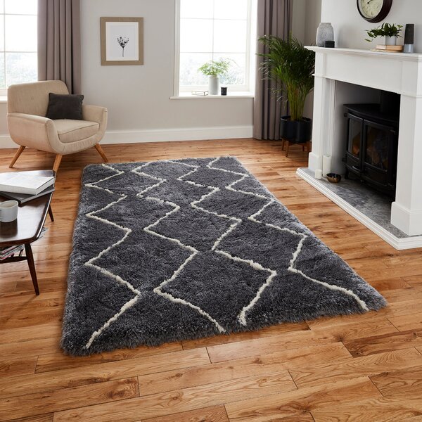 Morocco 3742 120cm x 170cm Rug Grey Cream