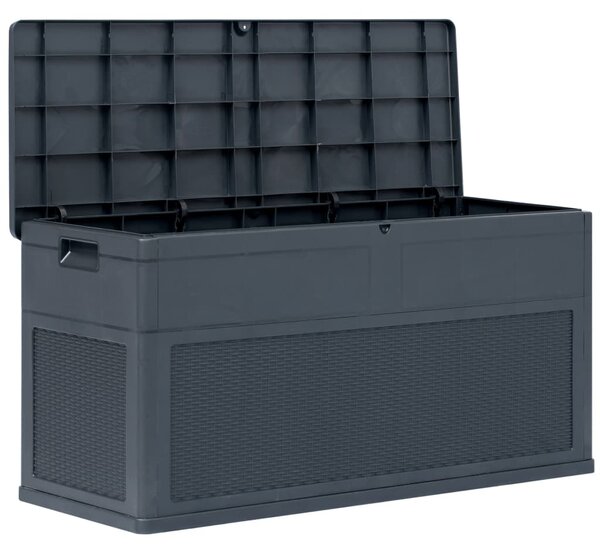 Garden Storage Box 320 L Anthracite