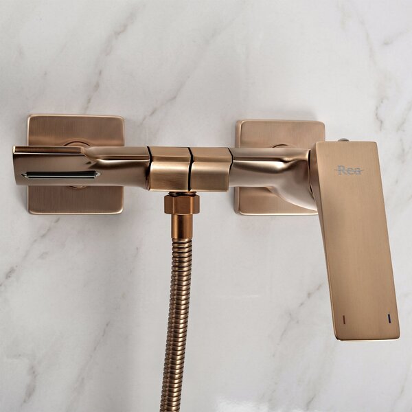 Bath faucet PREMIUM REA Joe Brush Copper